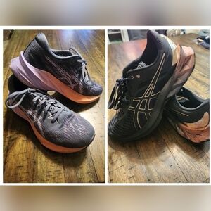 2 pairs of Women's Asics NOVABLAST shoes